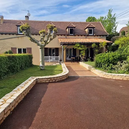 Grande Maison Familiale Avec Piscine Pour 12 Feriehus Sarlat-la-Canéda