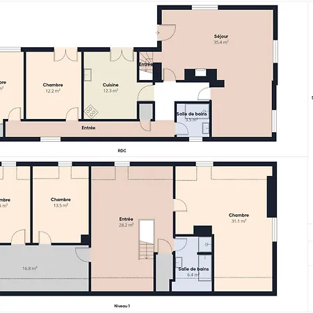 Prázdninový dům Grande Maison Familiale Avec Piscine Pour 12 Sarlat-la-Canéda