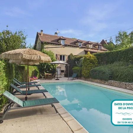 Grande Maison Familiale Avec Piscine Pour 12 * Sarlat